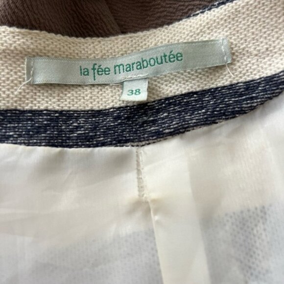 Striped Blazer with Pearl Detail - Picture 10 of 14